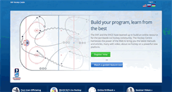 Desktop Screenshot of hockeycentre.org