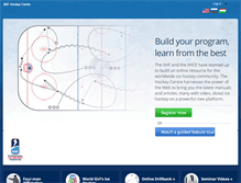 Tablet Screenshot of hockeycentre.org
